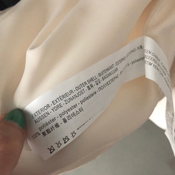 Cream Wrap Blazer w Black Contrast Piping Pajama - Picture 6 of 6